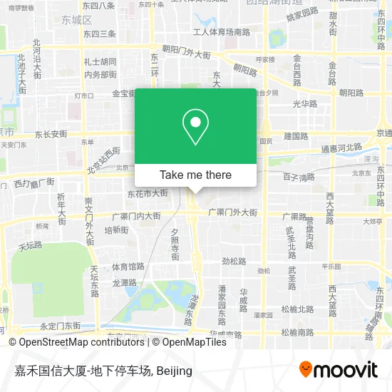 嘉禾国信大厦-地下停车场 map