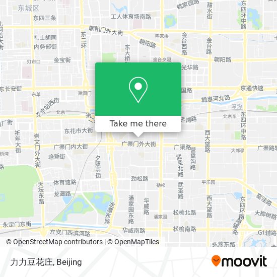 力力豆花庄 map