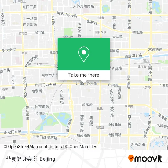 菲灵健身会所 map