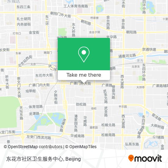 东花市社区卫生服务中心 map