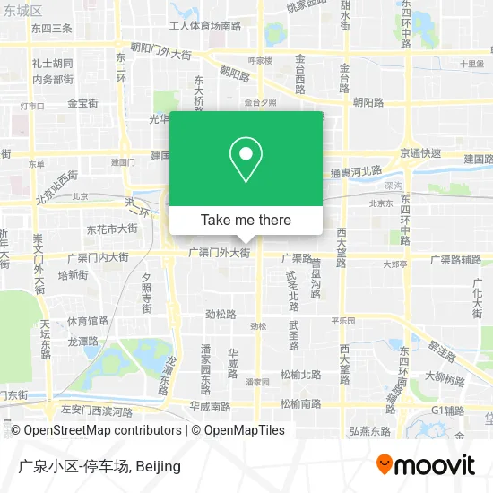 广泉小区-停车场 map