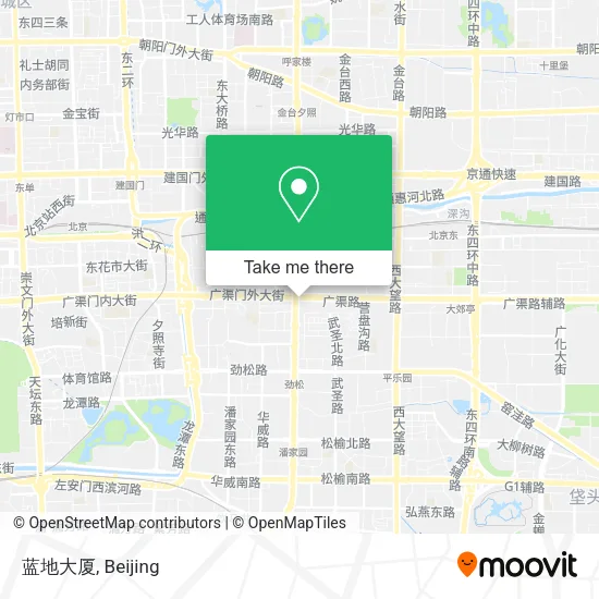 蓝地大厦 map