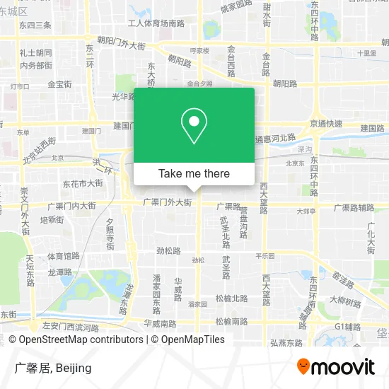 广馨居 map
