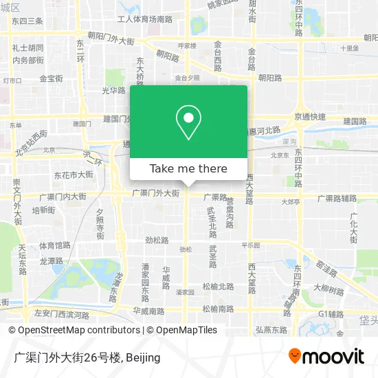 广渠门外大街26号楼 map