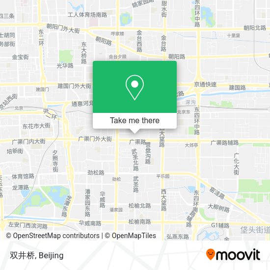 双井桥 map