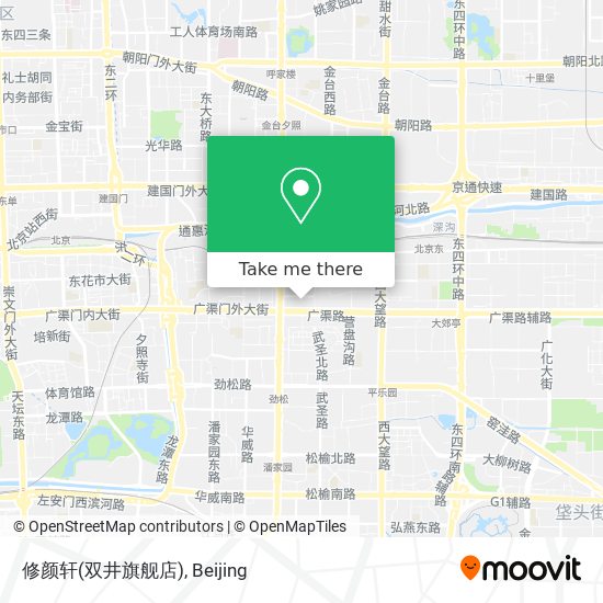 修颜轩(双井旗舰店) map