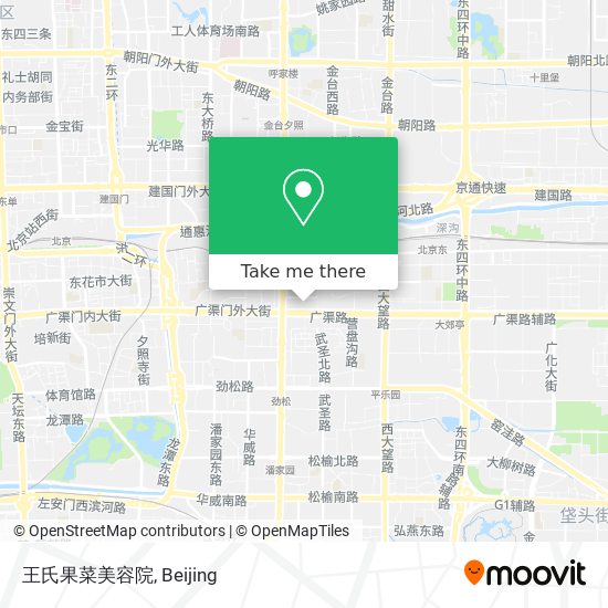 王氏果菜美容院 map