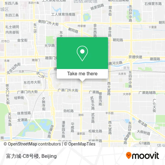 富力城-C8号楼 map