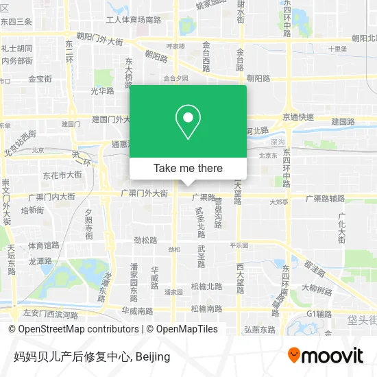 妈妈贝儿产后修复中心 map