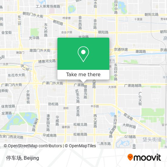 停车场 map
