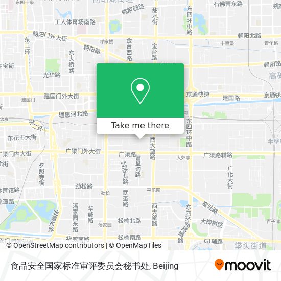 食品安全国家标准审评委员会秘书处 map