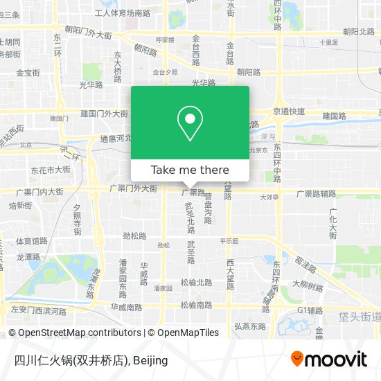 四川仁火锅(双井桥店) map