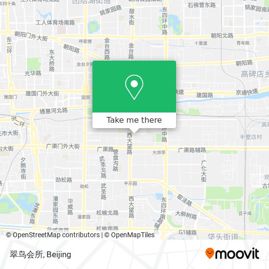翠鸟会所 map