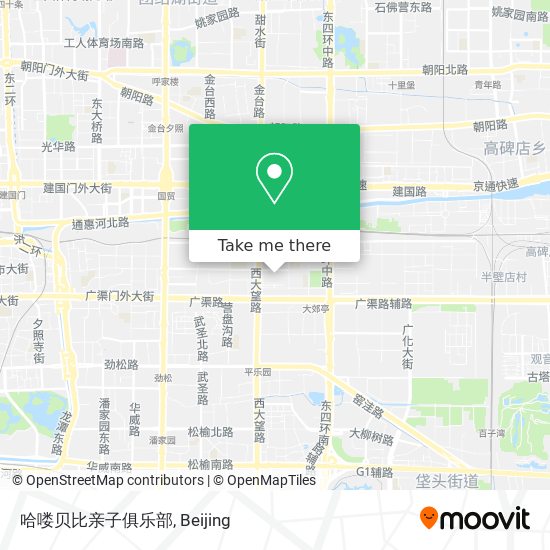 哈喽贝比亲子俱乐部 map