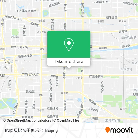 哈喽贝比亲子俱乐部 map