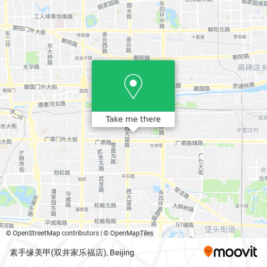 素手缘美甲(双井家乐福店) map