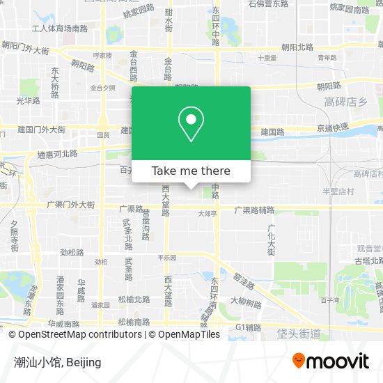 潮汕小馆 map