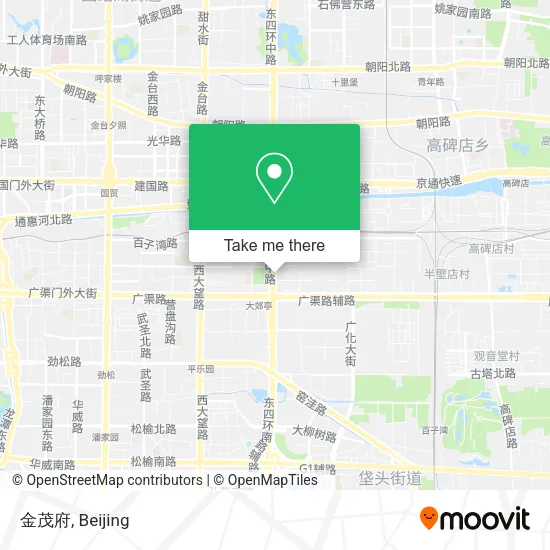 金茂府 map