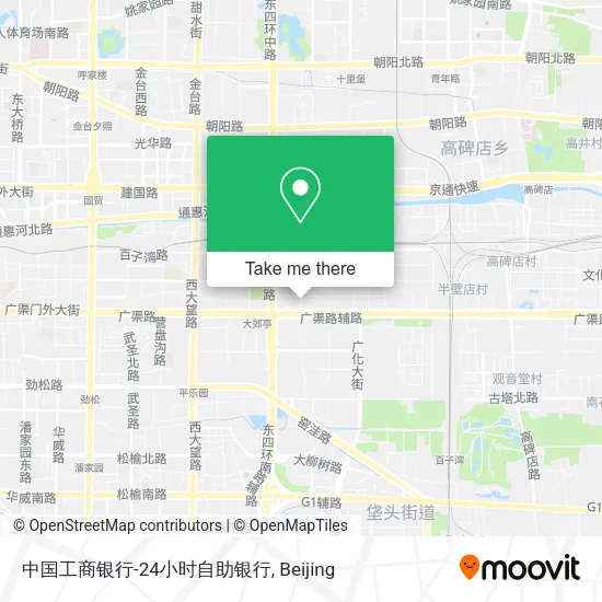 中国工商银行-24小时自助银行 map