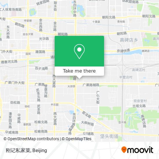 刚记私家菜 map