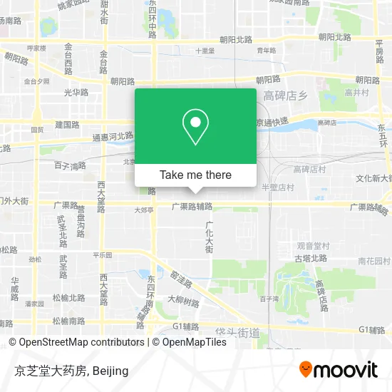 京芝堂大药房 map