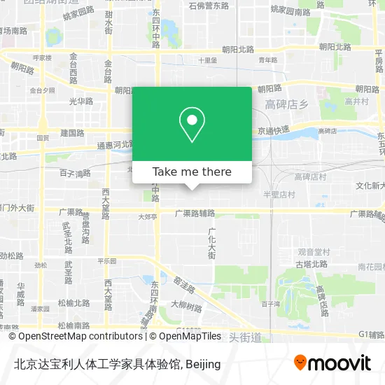 北京达宝利人体工学家具体验馆 map