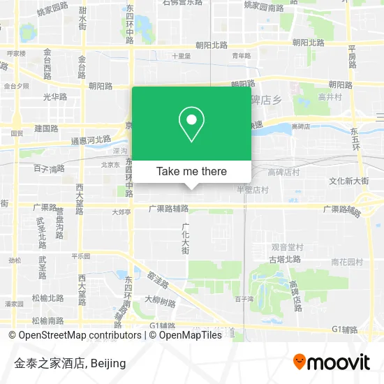 金泰之家酒店 map
