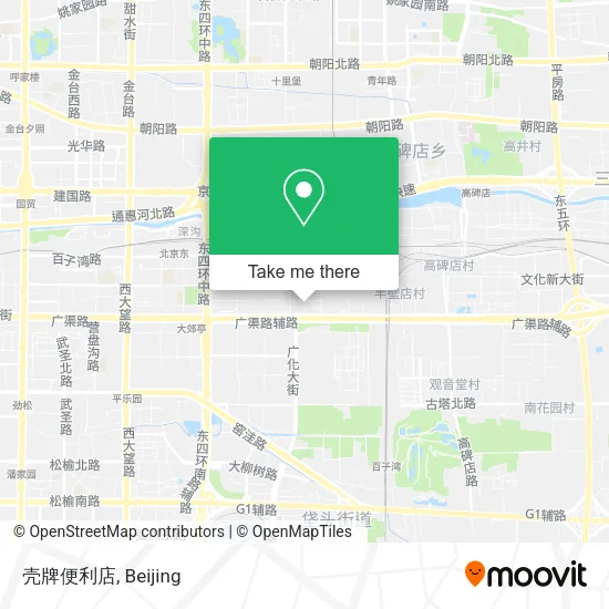 壳牌便利店 map