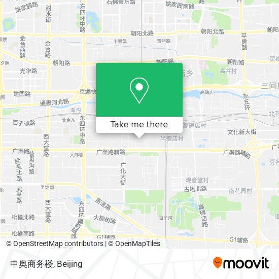 申奥商务楼 map