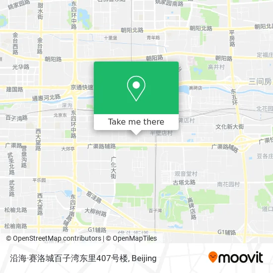 沿海·赛洛城百子湾东里407号楼 map