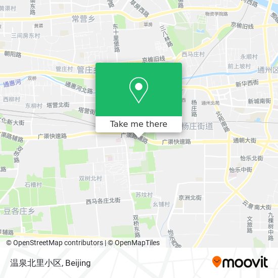 温泉北里小区 map