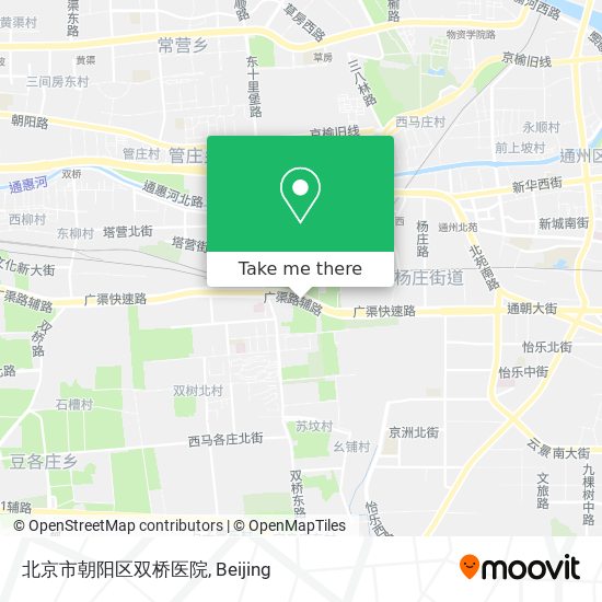 北京市朝阳区双桥医院 map