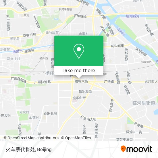 火车票代售处 map