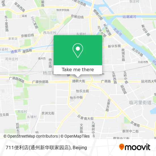711便利店(通州新华联家园店) map