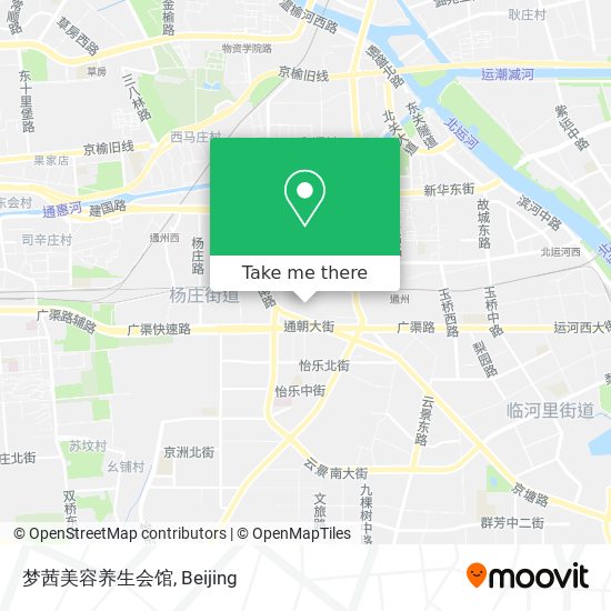 梦茜美容养生会馆 map