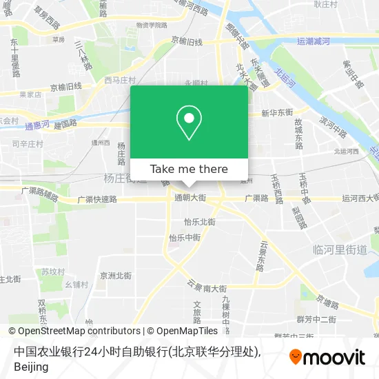 中国农业银行24小时自助银行(北京联华分理处) map