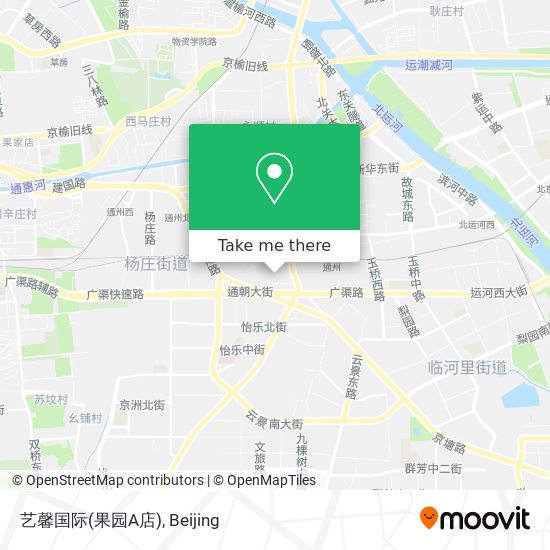 艺馨国际(果园A店) map