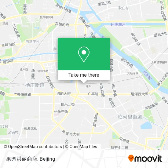 果园洪丽商店 map