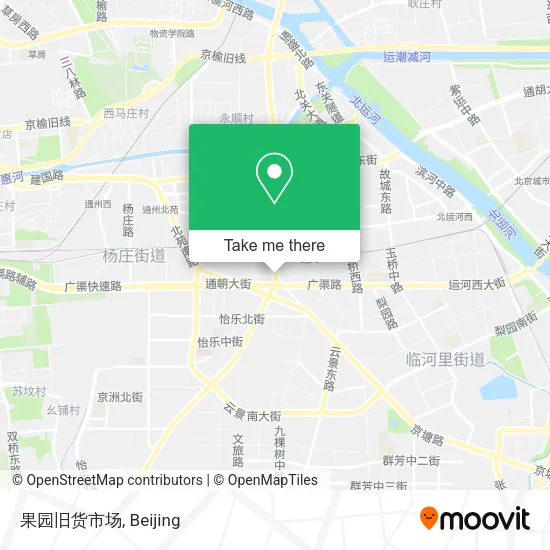 果园旧货市场 map