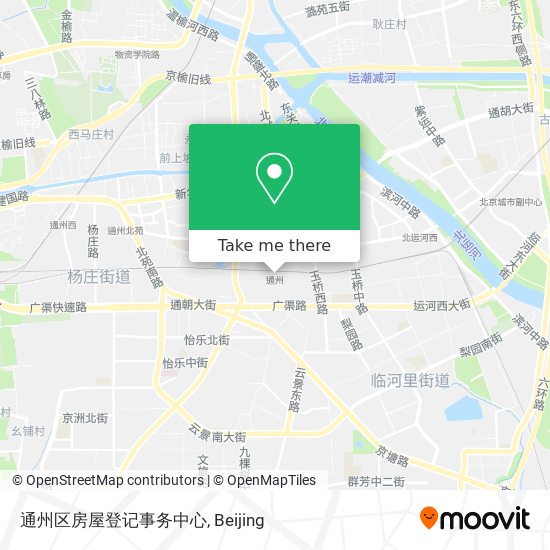 通州区房屋登记事务中心 map