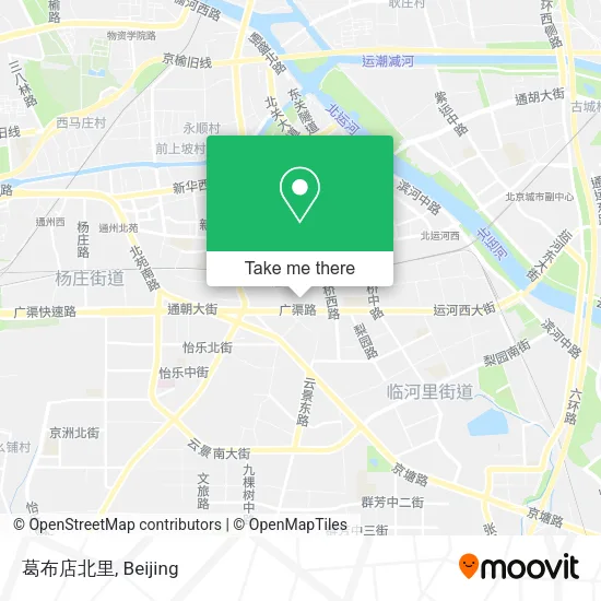 葛布店北里 map