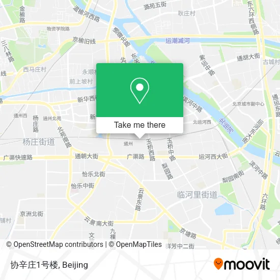 协辛庄1号楼 map