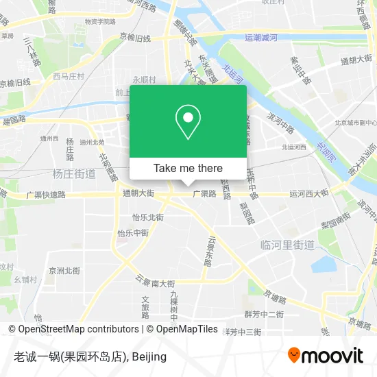 老诚一锅(果园环岛店) map