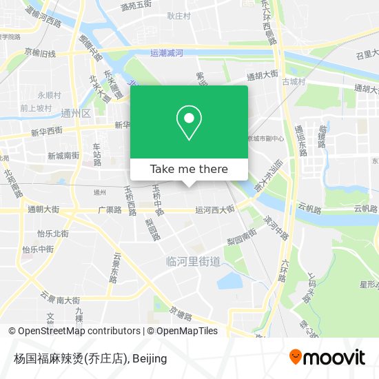 杨国福麻辣烫(乔庄店) map