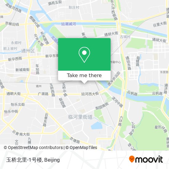 玉桥北里-1号楼 map