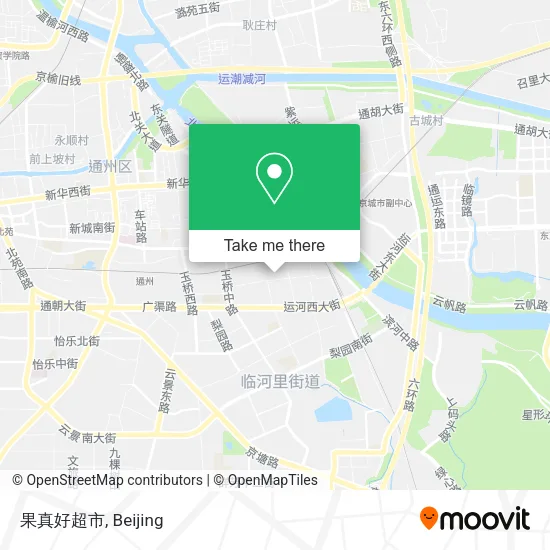 果真好超市 map