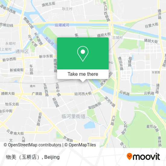 物美（玉桥店） map