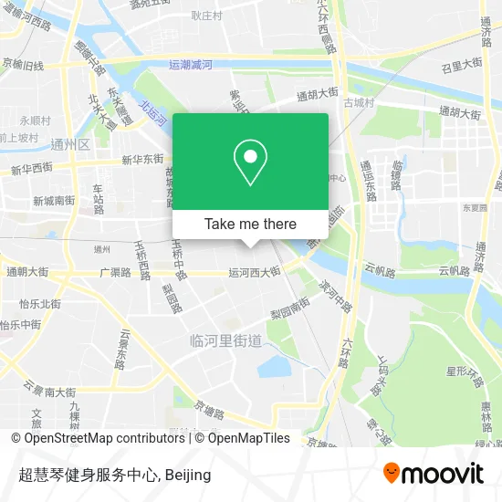 超慧琴健身服务中心 map