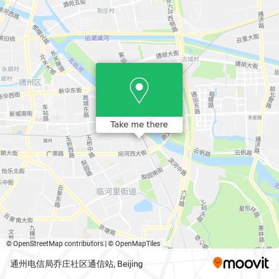 通州电信局乔庄社区通信站 map
