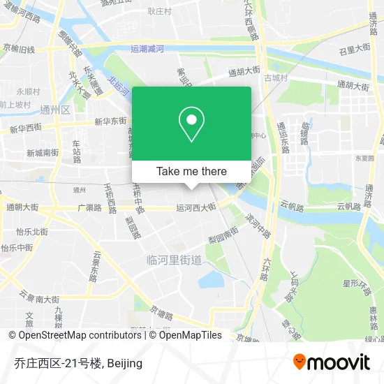 乔庄西区-21号楼 map